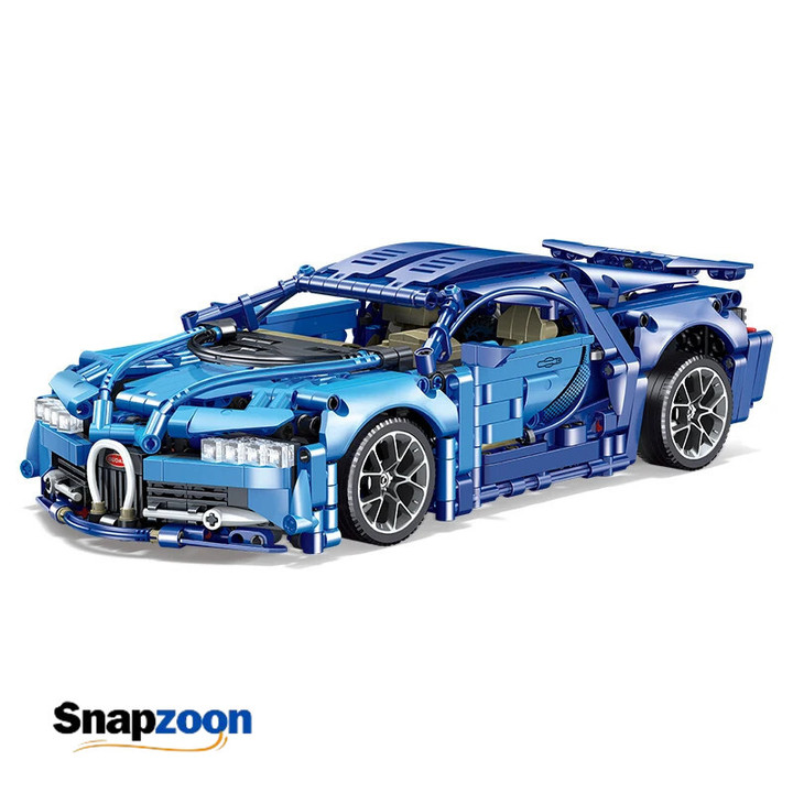 1408PCS Technical car Super Speed Sports Car Model Building Blocks Racing Vehicle Assemble Bricks Kids Toy For Adult Gifts