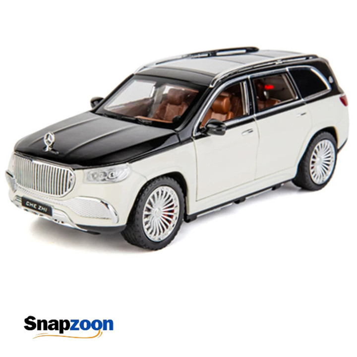 1:24 Maybach GLS GLS600 Alloy Luxy Car Model Simulation Diecasts Metal Toy Vehicles Car Model Sound and Light Childrens Toy Gift