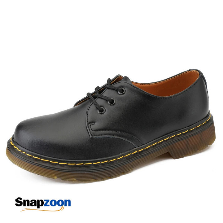 Brand Thick Bottom Black Outdoor Safety Shoes Beef Tendon Outsole genuine Leather Work Shoes Casual Oxford Shoes Lace Up Shoes