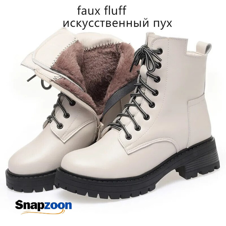 AIYUQI Winter Shoes Boots Women Large Size  10956661