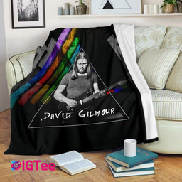 Pink Floyd Blanket 01 David Gilmour Quilt Blanket
