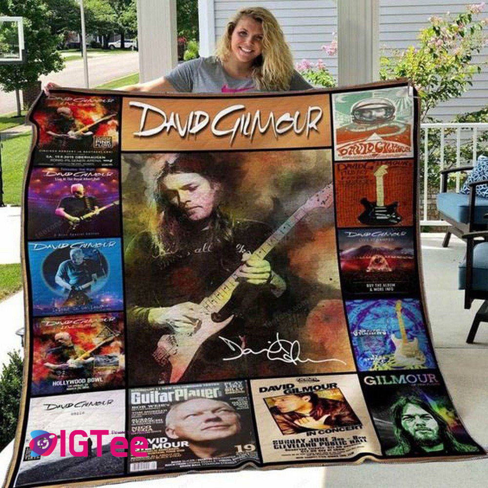David Gilmour V1 Blanket TH0107 Quilt Blanket