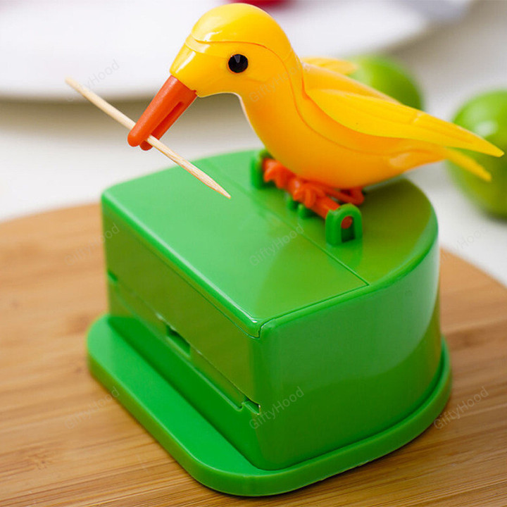 Bird Toothpick Dispenser
