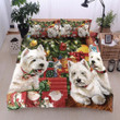 Christmas Cairn Terrier Bedding Set