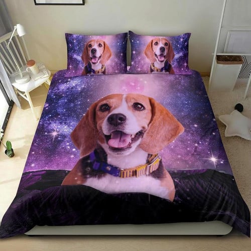 Galaxy Beagle Bedding Set