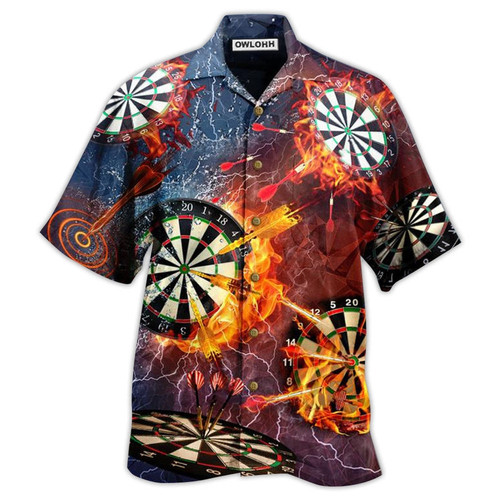 Darts Love It Fire - Hawaiian Shirt