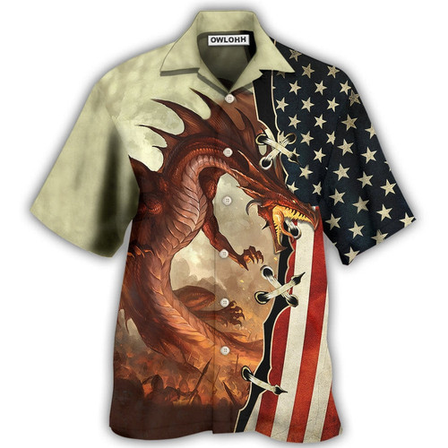 Dragon Independence Day - Hawaiian Shirt