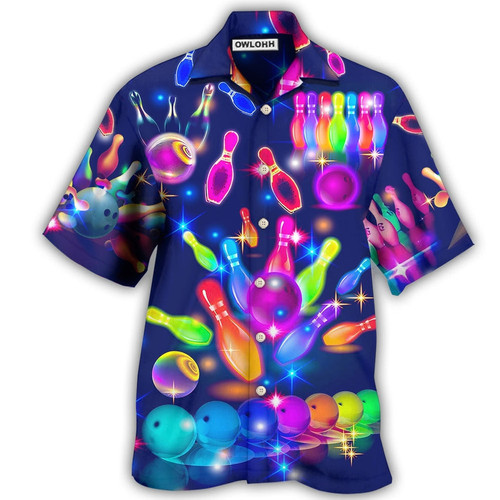 Bowling Neon Style - Hawaiian Shirt