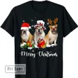 Funny English Bulldog Dog Lovers Christmas Gift T Shirt