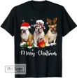Funny English Bulldog Dog Lovers Christmas Gift T Shirt