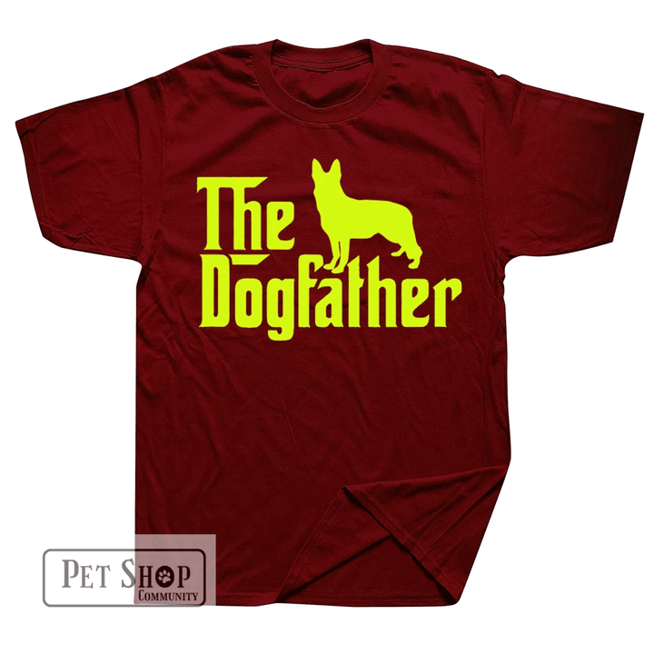 German Shepherd Dog Dad T Shirts