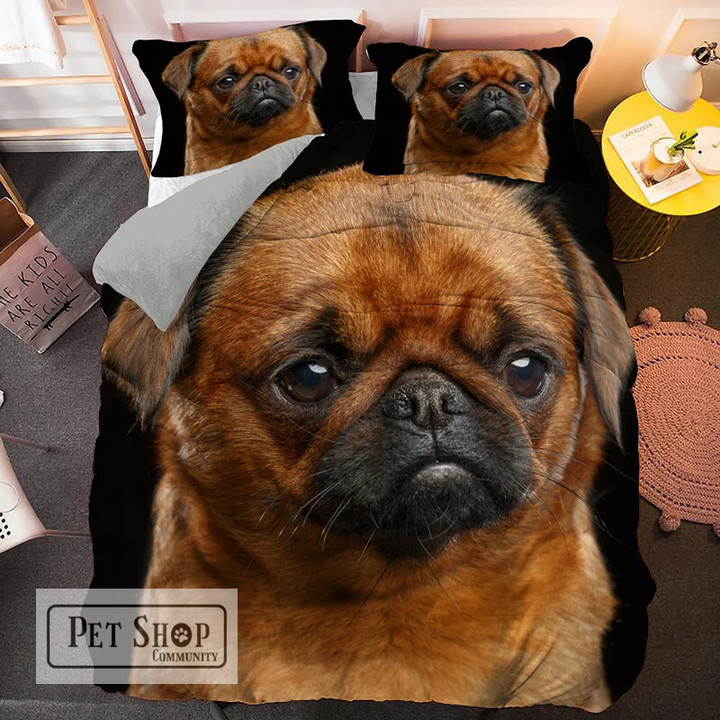 Lovely Pug New Print Bedding Set In New Style