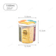 Large Food Storage Container 360 ° Rotating Rice Barrels Sealed Cereal Dispenser Rice Tank, Grain Box, Kitchen Storage Container