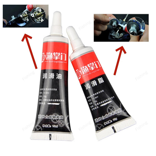 Reel Oil Grease 1 Set Universal Smooth High Adhesive Property Fishing Wheel Bearing Oil Grease Angling Accessories