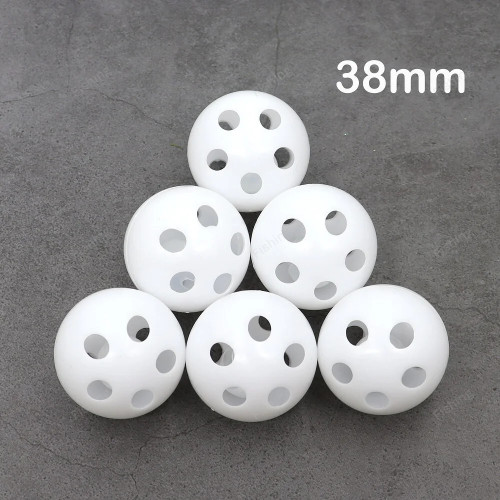 30/50/100pcs Plastic Rattle Bell Ball Squeaker Noise Generator Insert Dog Toy Natural Squeak Baby Toys DIY Plush Dog Accessories