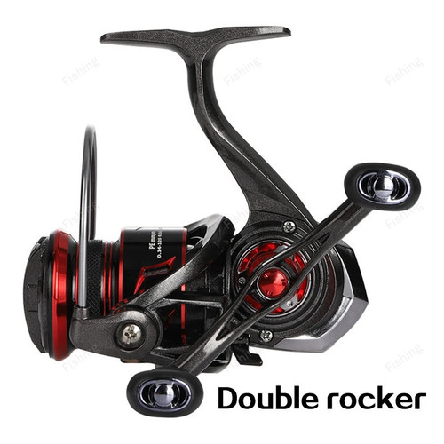 BILLINGS MG 800~2500 Series,5.1:1 Gear Ratio,14LB Max Drag,Double rocker,Spinning Fishing Reel,For Freshwater Saltwater