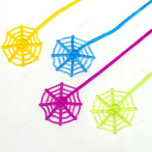 12/30Pcs Stretchable Climbing Spider Web Tricky Toys Kids Birthday Party Baby Shower Gift Rewards Halloween Carnival Party Favor