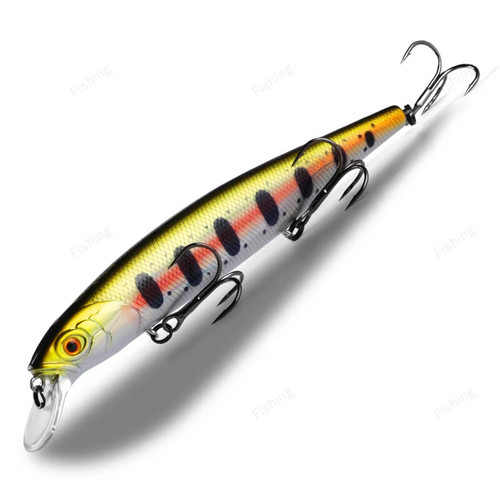 Bearking 128mm 23g New hot model professional quality fishing lures hard bait dive 1.5m quality wobblers minnow