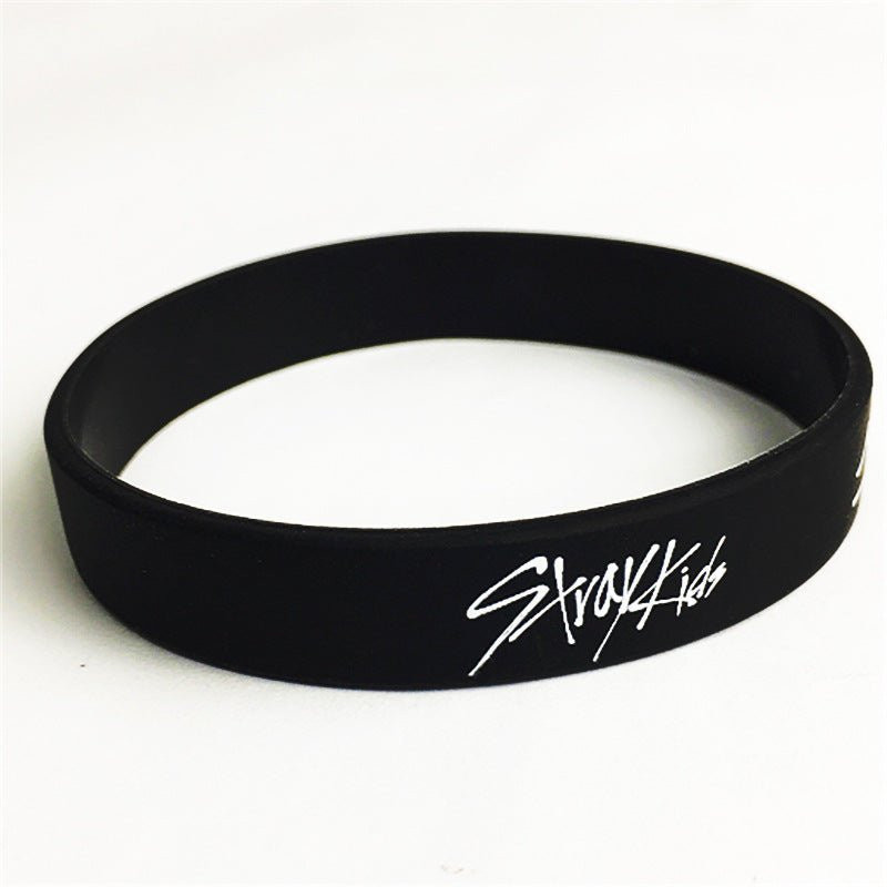 Bracelet silicone Noir - Stray kids - Astylestore