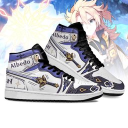Chaussures - Genshin Impact Albedo Cinnabar J1 - Astylestore
