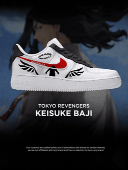 Tokyo Revengers Keisuke Baji shoe design