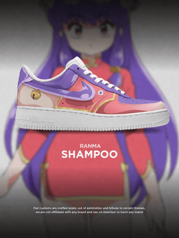 Ranma ½ Shampoo shoe design