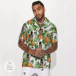 Amerian Bulldog - Tropical Pattern Hawaiian Shirt