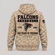 Atlanta Falcons | Personalized Desert Camo Military Hoodie
