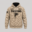 Atlanta Falcons | Personalized Desert Camo Military Hoodie