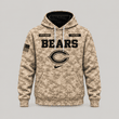 Chicago Bears | Personalized Desert Camo Military Hoodie