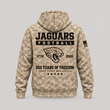 Jacksonville Jaguars | Personalized Desert Camo Military Hoodie