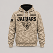 Jacksonville Jaguars | Personalized Desert Camo Military Hoodie