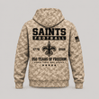 New Orleans Saints | Personalized Desert Camo Military Hoodie
