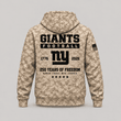New York Giants | Personalized Desert Camo Military Hoodie