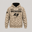 Tampa Bay Buccaneers | Personalized Desert Camo Military Hoodie