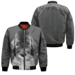 Bedlington Terrier - Unisex 3D Graphic Bomber Jacket