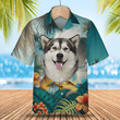 Alaskan Malamute - 3D Tropical Hawaiian Shirt