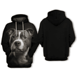 American Staffordshire Terrier - Unisex 3D Graphic Hoodie