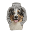 Australian Shepherd - Unisex 3D Graphic Hoodie