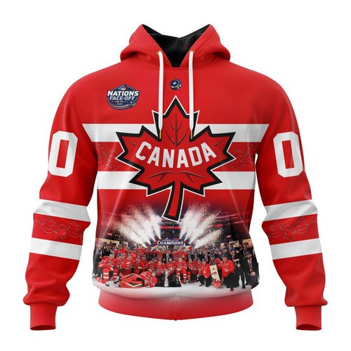 Hockey Canada Personalized 2025 4 Nations Face-Off Champions Design