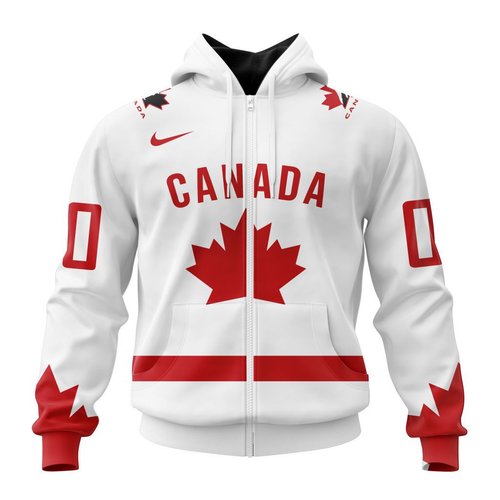 Hockey Canada Personalized Heritage Hoodie Zip