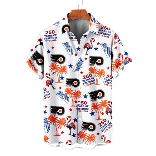 Philadelphia Flyers | Moisture Wicking American Fireworks 250th Hawaiian