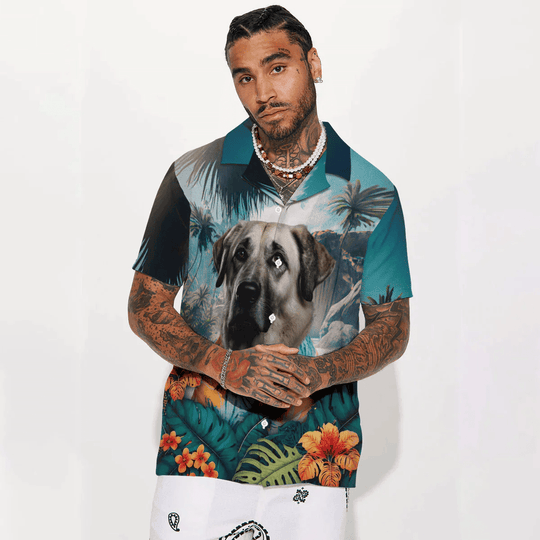 Anatolian Shepherd AI - 3D Tropical Hawaiian Shirt