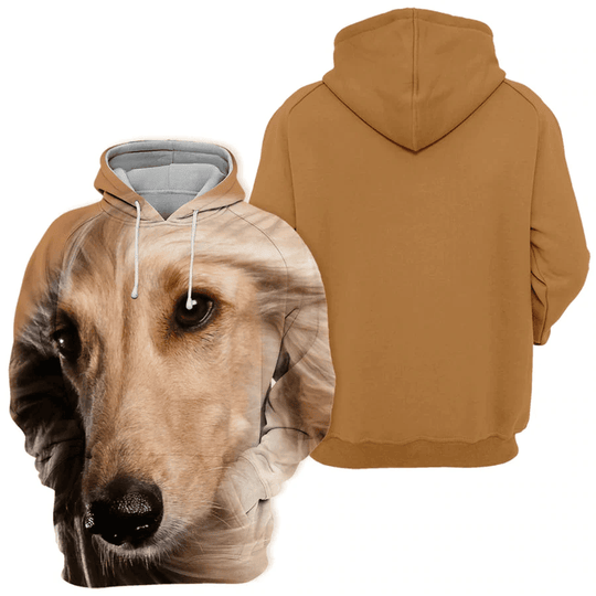 Afghan Hound - Unisex 3D Graphic Hoodie