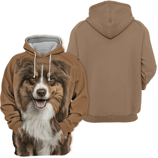 Australian Shepherd 4 - Unisex 3D Graphic Hoodie