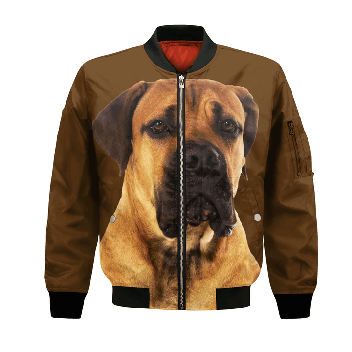 Boerboel - Unisex 3D Graphic Bomber Jacket