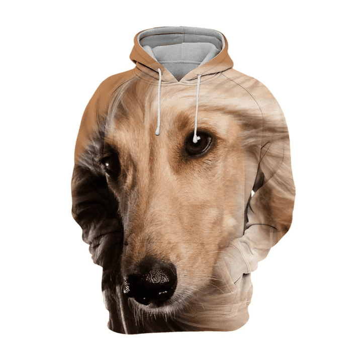 Afghan Hound - Unisex 3D Graphic Hoodie