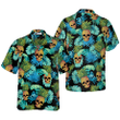 Pineapple Skull & The Tropical Leaves Hawaiian Shirt