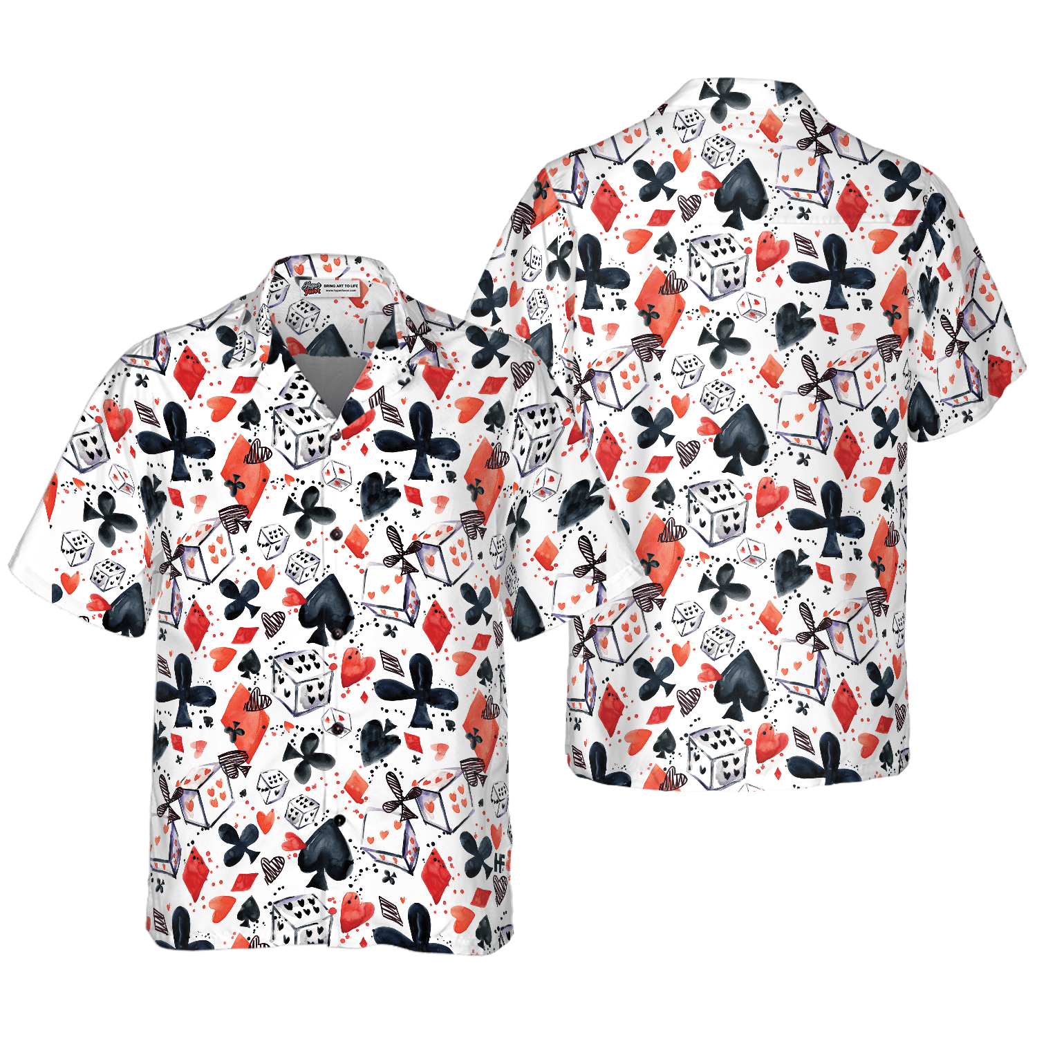 I Love Poker Shirt For Men Hawaiian Shirt