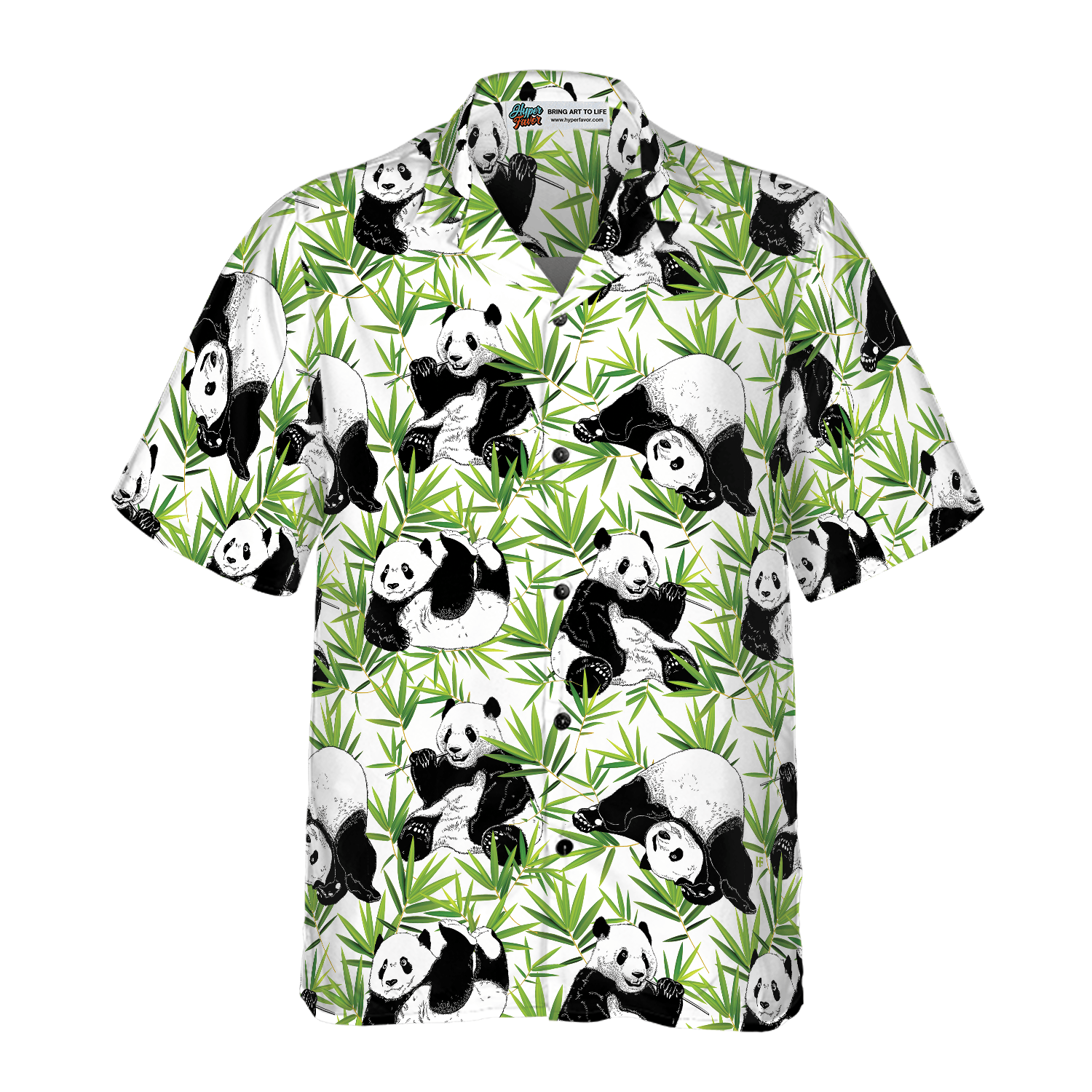 Panda Bamboo Hawaiian Shirt
